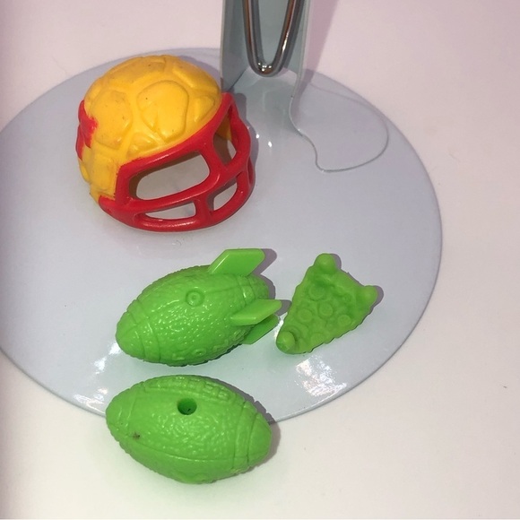 90S TMNT TD Tossin Leo Action Figure 100% Complete w Accessories - Picture 2 of 4